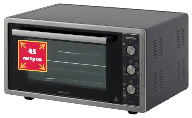 Мини-печь Simfer M4577 нержавеющая сталь-1