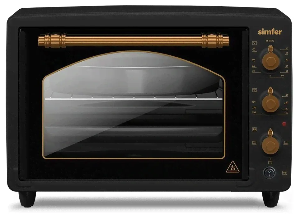 Simfer Мини-печь Simfer M3427 Albeni Retro (4 режима работы, с вертелом) электродуховки-3
