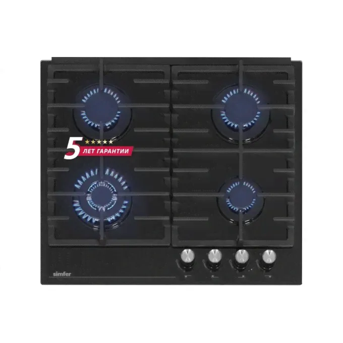 Газовая варочная поверхность SIMFER H60H41S522 7733896-3